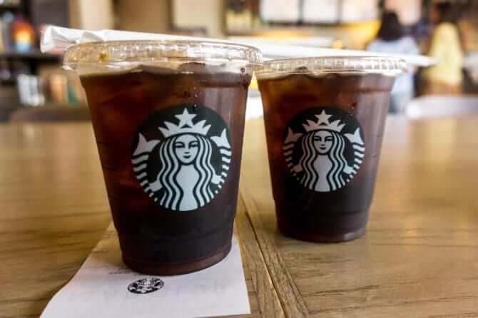 Why does Starbucks iced coffee have 3 carbs?