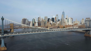 Why is Brooklyn over Manhattan?