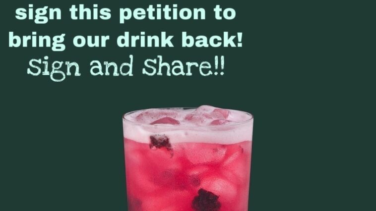 Why is Starbucks discontinuing Very Berry Hibiscus?