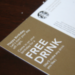 Why is my Starbucks birthday reward not there?