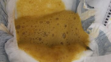 Why is my frappe foamy?