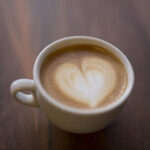 Why is my latte art heart so small?
