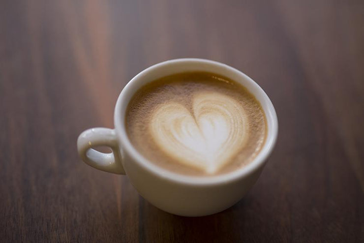 Why is my latte art heart so small?