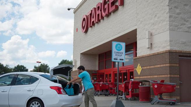 Why is pickup not available at Target?