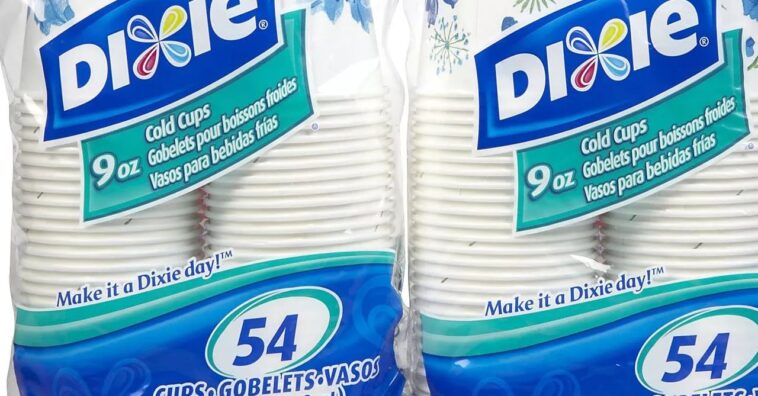 Why is there a shortage of Dixie paper cups?