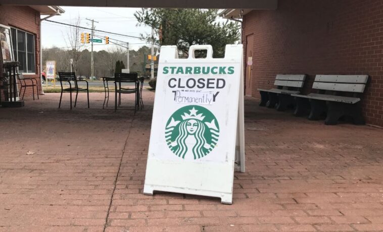 Why was Starbucks closed?
