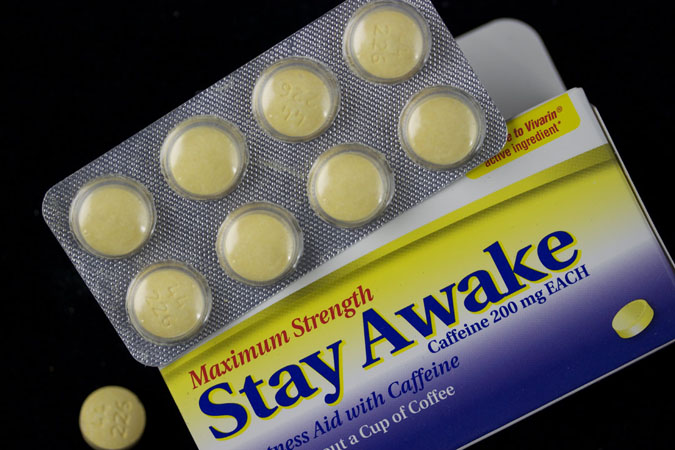 Will 40 mg of caffeine keep me awake?