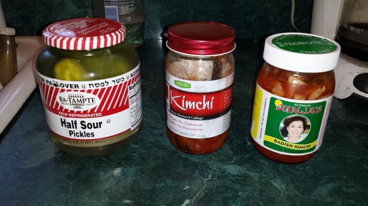 Are BA Tampte half sour pickles fermented?