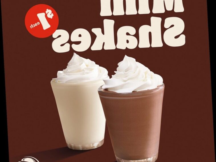 Are Burger King milkshakes thick?