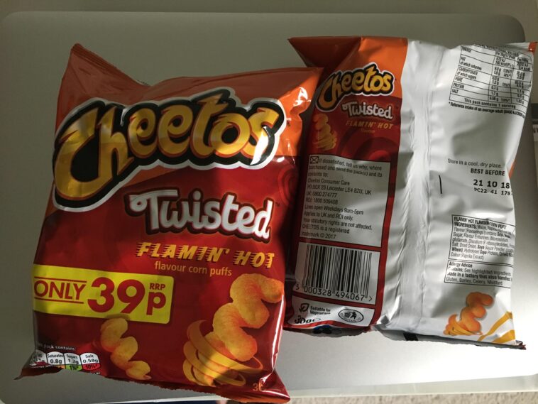 Are Cheetos Flamin Hot vegan?