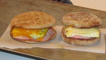 Are Starbucks breakfast sandwiches frozen?