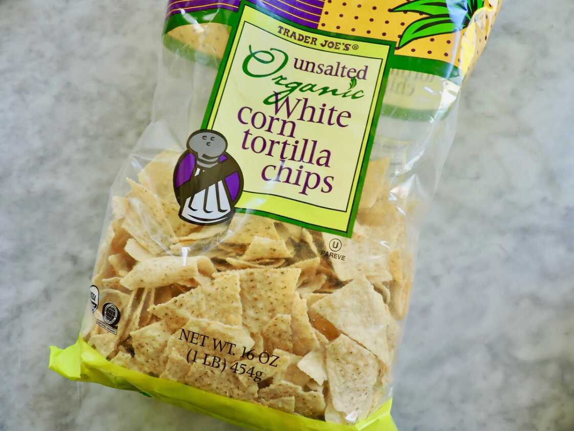 Are Trader Joe's rolled tortilla chips healthy?