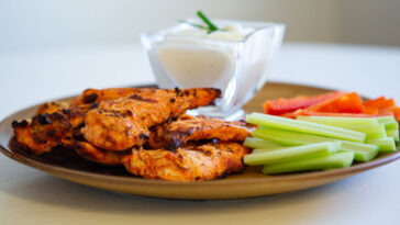 Are blue and gold chicken strips pre cooked?