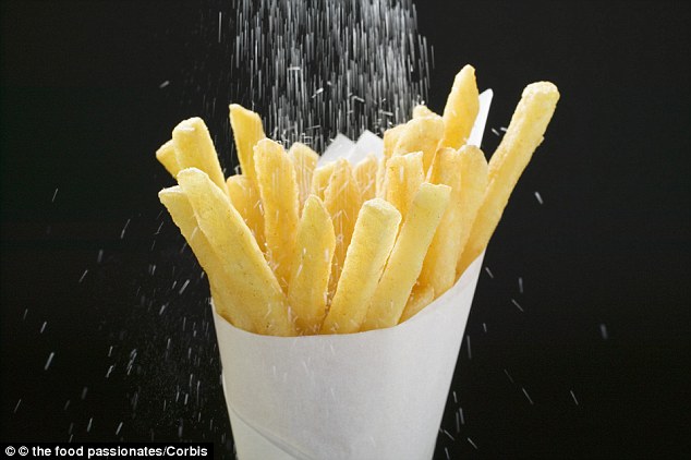 Are fries high in sodium?