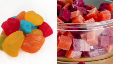 Are fruit snacks considered gummies?