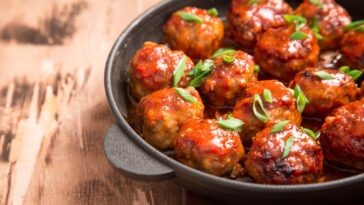 Are meatballs protein or fat?