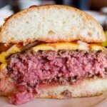 Are pink hamburger safe?
