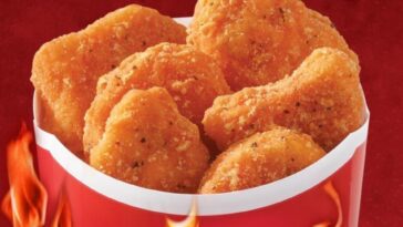 Are spicy chicken nuggets available?