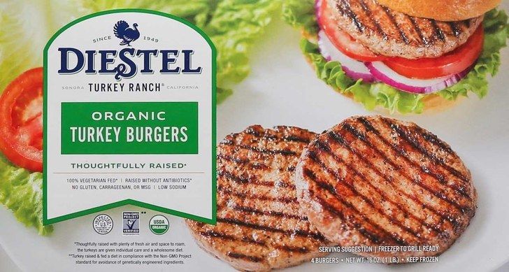 Are store bought turkey burgers healthy?