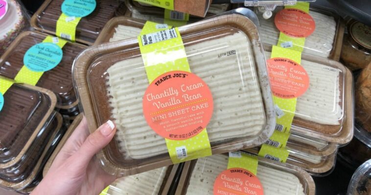 Are there cakes at Trader Joe's?