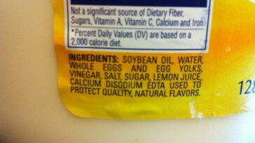 Are there preservatives in mayonnaise?
