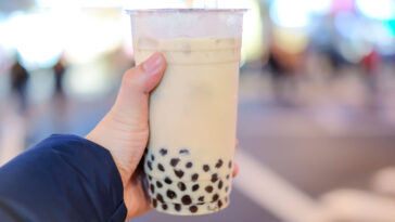 Are you supposed to eat the boba tea balls?