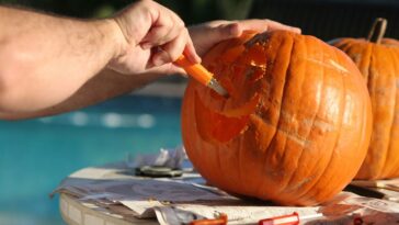 Can I carve a pumpkin with a normal knife?
