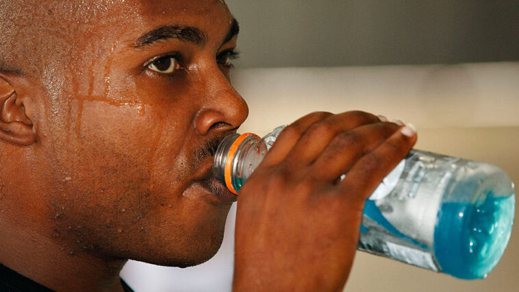 Can I drink Gatorade during a workout?