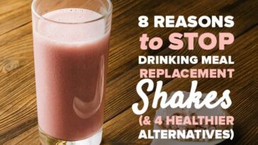 Can I drink just meal replacement shakes?