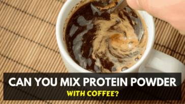 Can I mix my protein powder with coffee?