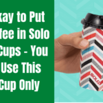 Can I put hot drinks in paper cups?