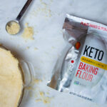 Can I substitute almond flour for protein powder in baking?