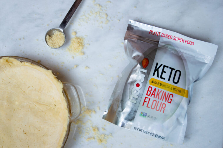 Can I substitute almond flour for protein powder in baking?