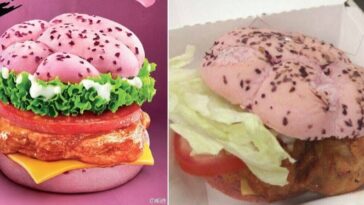 Can a McDonald's burger be pink?