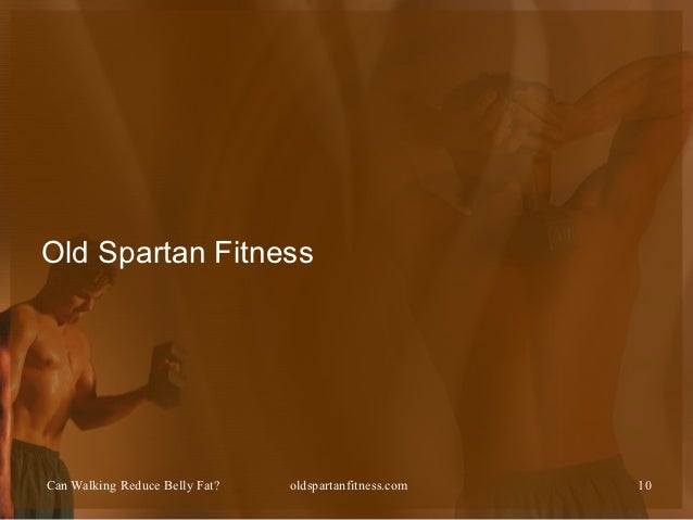 Can walking reduce belly fat?