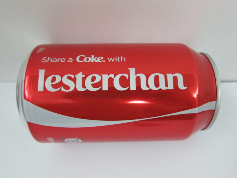 Can you Personalise Coke cans?