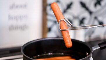 Can you boil the sodium out of a hot dog?