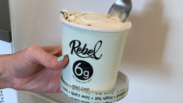 Can you eat a whole pint of Rebel ice cream on keto?