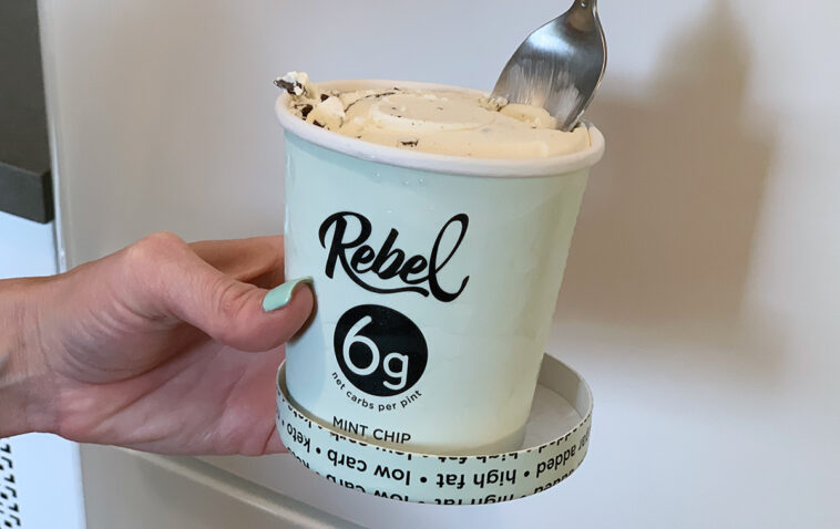 Can you eat a whole pint of Rebel ice cream on keto?