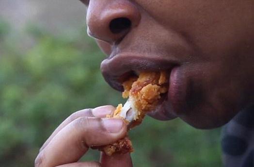 Can you eat chicken with black spots?