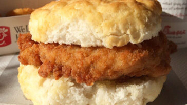 Can you get a McChicken on a biscuit?