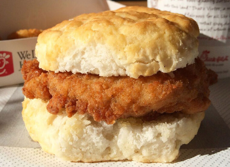 Can you get a McChicken on a biscuit?