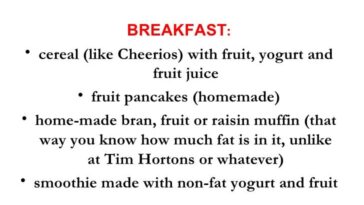 Can you give me a list of healthy food?