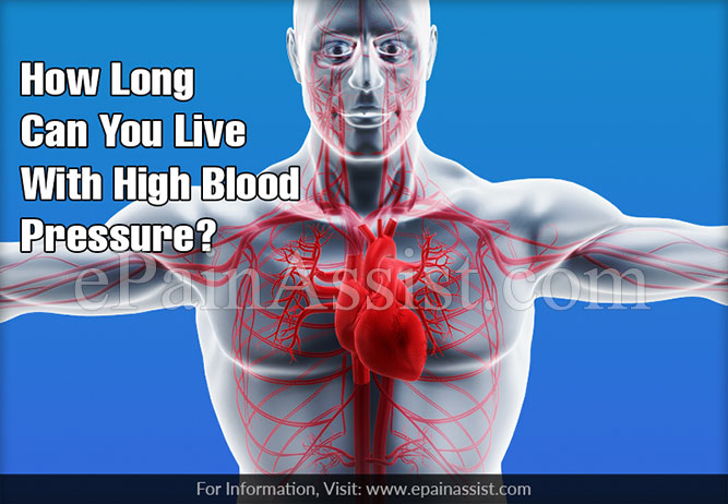 Can you live a long life with high blood pressure?