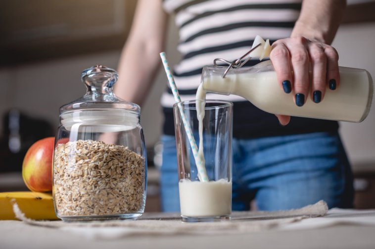 Can you mix protein with oat milk?