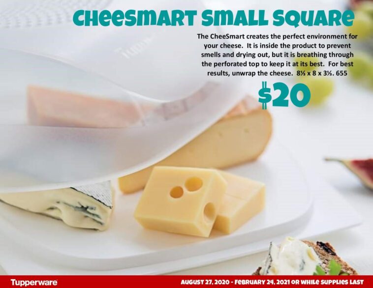 Can you store cheese in Tupperware?