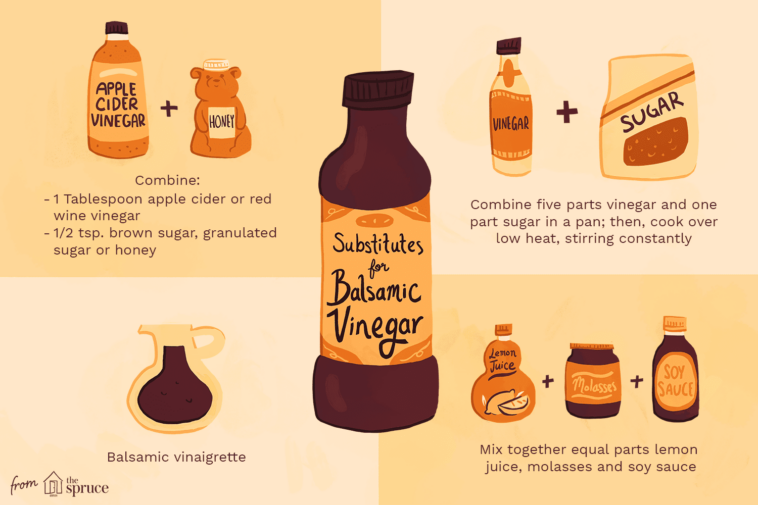 Can you substitute balsamic vinegar for balsamic vinaigrette?