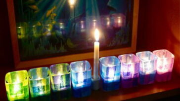 Can you use tea lights for Hanukkah?
