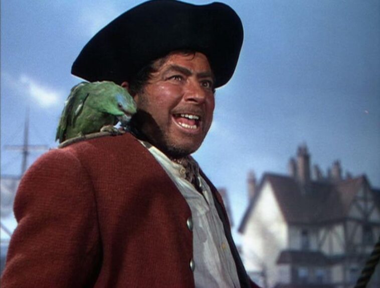 Did Long John Silver have a peg leg?