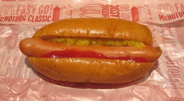 Did Mcdonalds ever sell hot dogs?